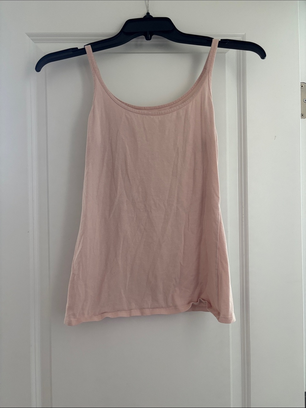 Women’s Light Pink Tank Top - Classic Scoop Neck